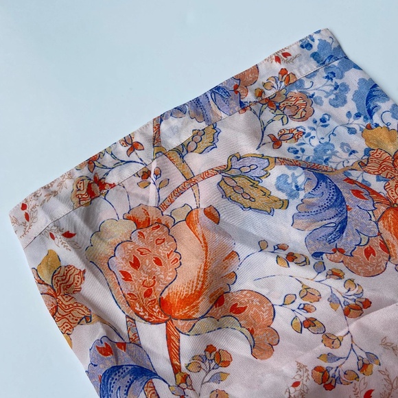 NWOT KARYN SEO HAND EMBROIDERED SILK BLEND MIDI DRESS KIMONO EMPIRE WAIST BOHO - Picture 9 of 15